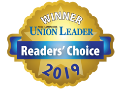 2019 Union Leader Readers' Choice Winner badge