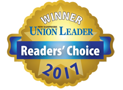 2017 Union Leader Readers' Choice Winner badge